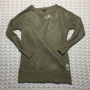 Banana Republic Mesh Long Top